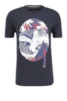 tėjiniai marškinėliai | regular fit Armani Exchange tamsiai mėlyna