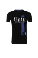 tėjiniai marškinėliai Armani Exchange juoda
