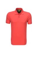 polo marškinėliai c-firenze/logo BOSS GREEN raudona