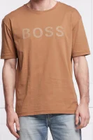 Marškinėliai Tee 6 | Regular Fit BOSS GREEN 	karamelinė 	