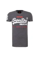 tėjiniai marškinėliai shop tee Superdry pilka