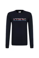 džemperis Iceberg tamsiai mėlyna