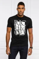 Marškinėliai OKLABIA | Relaxed fit John Richmond juoda