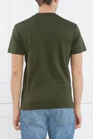 Marškinėliai | Slim Fit Calvin Klein žalia