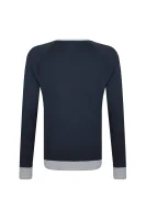 džemperis contemp | regular fit BOSS BLACK tamsiai mėlyna