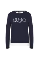 džemperis Liu Jo Sport tamsiai mėlyna