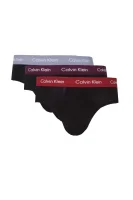 trumpikės 3- pack Calvin Klein Underwear juoda