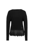 megztinis + top marškinėliai tesla GUESS juoda