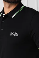 polo marškinėliai paddy pro | regular fit BOSS GREEN juoda