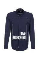marškiniai Love Moschino tamsiai mėlyna