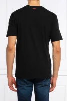 Marškinėliai Dichard | Regular Fit HUGO juoda