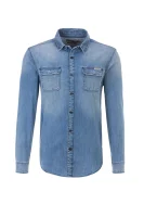 marškiniai classic CALVIN KLEIN JEANS mėlyna