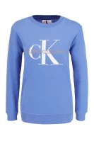 džemperis monogram logo | oversize fit CALVIN KLEIN JEANS mėlyna
