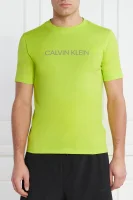 Marškinėliai | Regular Fit Calvin Klein Performance juodai-balta