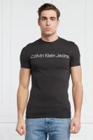 Marškinėliai INSTITUTIONAL | Slim Fit CALVIN KLEIN JEANS juoda