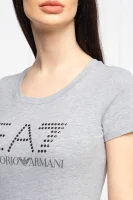 marškinėliai | regular fit EA7 pilka