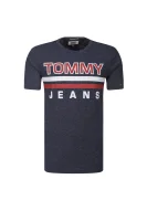 tėjiniai marškinėliai tjm stripe | regular fit Tommy Jeans tamsiai mėlyna