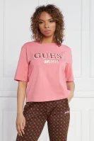 Marškinėliai BEULAH BOXY | Regular Fit GUESS ACTIVE rožinė