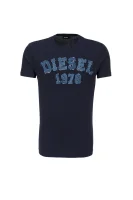 tėjiniai marškinėliai t-joe-hw Diesel tamsiai mėlyna