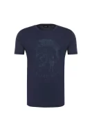 tėjiniai marškinėliai t-joe-sq Diesel tamsiai mėlyna