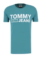 tėjiniai marškinėliai tjm essential | regular fit Tommy Jeans žalia