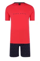 pižama relax short set | relaxed fit BOSS BLACK raudona