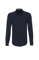 marškiniai c barbu | regular fit BOSS GREEN tamsiai mėlyna