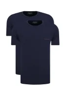 tėjiniai marškinėliai 2-pack | regular fit Emporio Armani tamsiai mėlyna