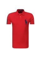polo marškinėliai | custom slim fit | basic mesh POLO RALPH LAUREN raudona