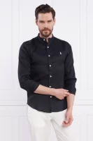 Lininė marškiniai | Slim Fit POLO RALPH LAUREN juoda