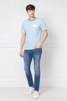 tėjiniai marškinėliai | regular fit Calvin Klein žydra