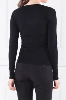 megztinis emma | slim fit GUESS juoda