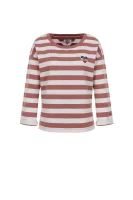 džemperis stripe | regular fit Hilfiger Denim persikų