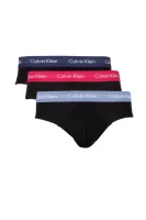 trumpikės 3 pack Calvin Klein Underwear juoda