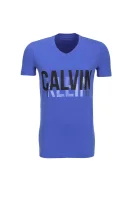 tėjiniai marškinėliai CALVIN KLEIN JEANS mėlyna