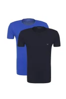 tėjiniai marškinėliai/apatiniai marškiniai 2-pack Emporio Armani tamsiai mėlyna