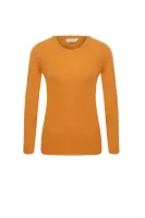 kaszmirowy megztinis faynee BOSS BLACK oranžinė