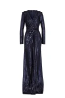 suknelė red carpet Elisabetta Franchi violetinė