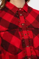 marškiniai clothilde | loose fit GUESS raudona