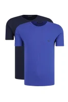tėjiniai marškinėliai 2-pack | regular fit Emporio Armani mėlyna