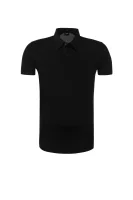 polo marškinėliai place 13 BOSS BLACK juoda