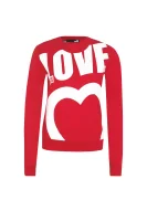 džemperis Love Moschino raudona