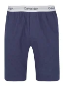 šortai od piżamy | regular fit Calvin Klein Underwear tamsiai mėlyna