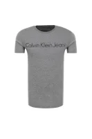 tėjiniai marškinėliai CALVIN KLEIN JEANS pilka