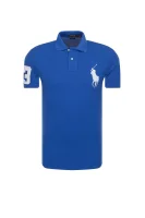 polo marškinėliai | slim fit | basic mesh POLO RALPH LAUREN mėlyna