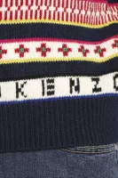 vilnonis megztinis | regular fit Kenzo tamsiai mėlyna