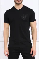 Marškinėliai | Regular Fit Armani Exchange juoda
