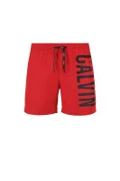 šortai kąpielowe intense power | regular fit Calvin Klein Swimwear raudona