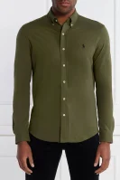 marškiniai | regular fit | pique POLO RALPH LAUREN pilkšva