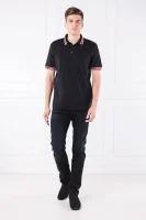 polo marškinėliai dancroft | regular fit HUGO juoda
